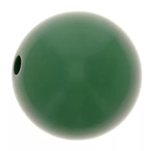 Cuenta de resina opaca 8 mm - Verde abeto x1