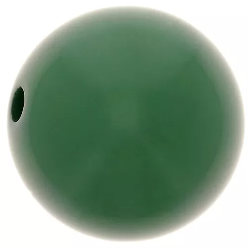 Cuenta de resina opaca 12 mm - Verde abeto x1