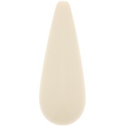 Cuenta de resina pera 40x16 mm - Beige x1|raw }}
