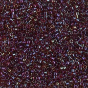 Miyuki Delica 11/0 DB1751 - Red Lined Topaz ABr x8g|raw }}