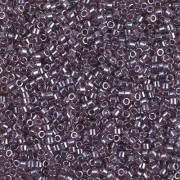 Miyuki Delica 11/0 DB1224 - Transparent Mauve Luster x8g|raw }}