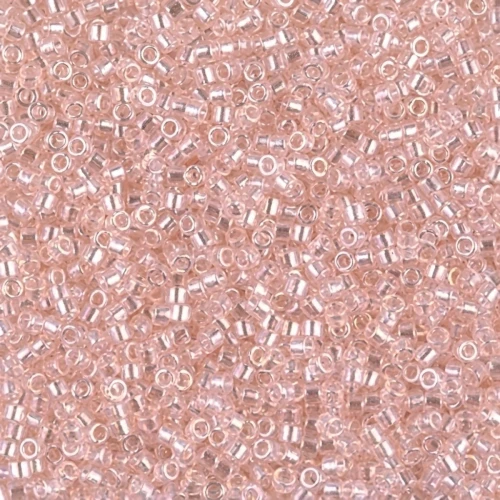 Miyuki Delica 11/0 DB1223 - Transparent Pink Mist Luster x8g