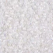 Miyuki Delica 10/0 DBM0222 - White Opal AB x8g