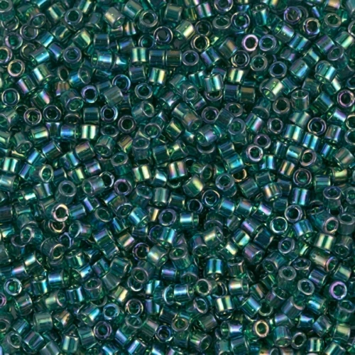 Miyuki Delica 10/0 DBM0175 - Transparent Emerald AB x8g