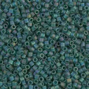 Miyuki Delica 10/0 DBM0859 - Mate Transparente Esmeralda Oscuro AB x8g
