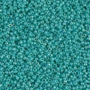 Rocalla Miyuki 15/0 0481 - Opaque Turquoise Green AB x8g|raw }}