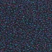 Rocalla Miyuki 15/0 0469 - Metallic Bronze Eggplant Iris x8g