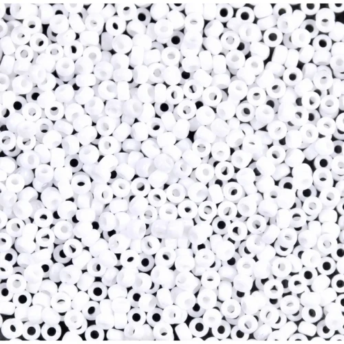 Rocalla Miyuki 11/0 402F - Opaque White Mat x8g