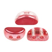 Kos® Glass Beads by Puca® 6x3 mm - Ice Slushy Cherry x10g|raw }}