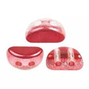 Kos® Glass Beads by Puca® 6x3 mm - Ice Slushy Cherry x10g