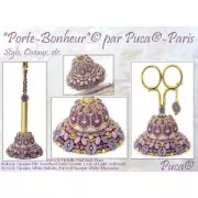 Soporte de polímero biodegradable para decorar con Puca® - Jules - 22x27 mm x1