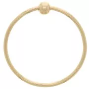 Anillo Spinner - Anillo anti-estrés - Talla 49 - Gold filled x1