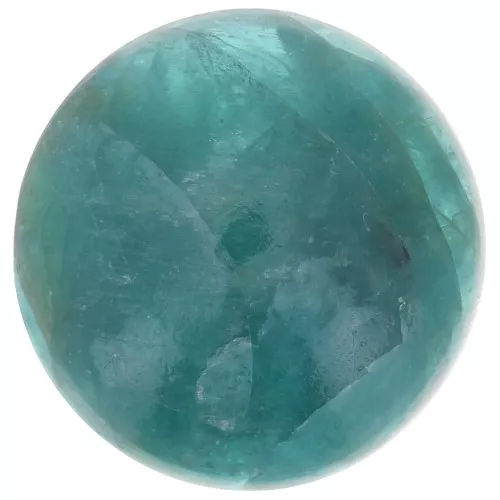 Cabujón redondo de piedra gema de 14 mm - Apatita x1