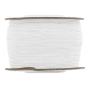Alambre de jade / Alambre trenzado de nylon 0,5 mm - Blanco x150m|raw }}