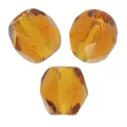 Facetadas 3 mm Topaz  x50