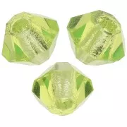 Preciosa cristal de 3 mm - MC Bead Rondell - Limecicle x30