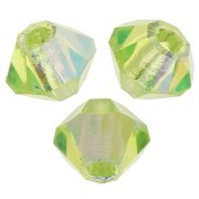 Preciosa 3 mm Crystal Tops - MC Bead Rondell - Limecicle AB x30|raw }}