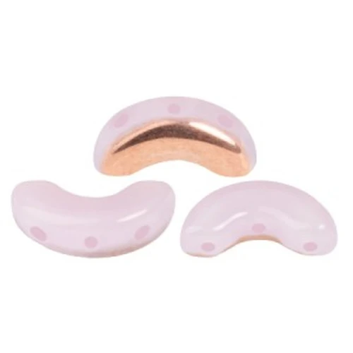 Arcos® by Puca® 5x10 mm - Frost Sweet Pink Capri Gold x10g