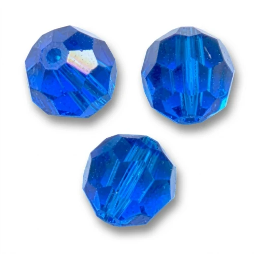Cuentas redondas PureCrystal 5000 4 mm - Azul Capri x20