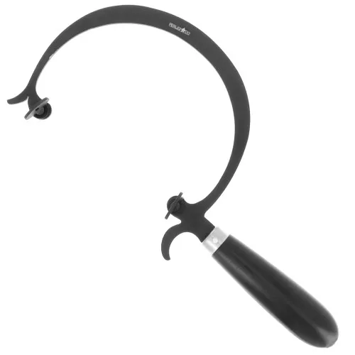 Acero Joyero Bocfil fondo 12 cm forma redonda - Negro x1