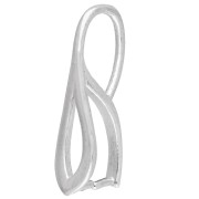 Cierre para colgante hueco de 21 mm - Plata 925 x 1