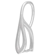 Cierre para colgante hueco de 21 mm - Plata 925 x 1