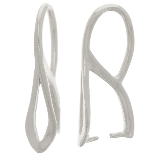 Colgante hueco 20 mm - Plata 925 x1