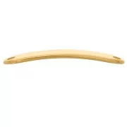 Inserto de barra curvada 36x7 mm para grabado - Dorado x1