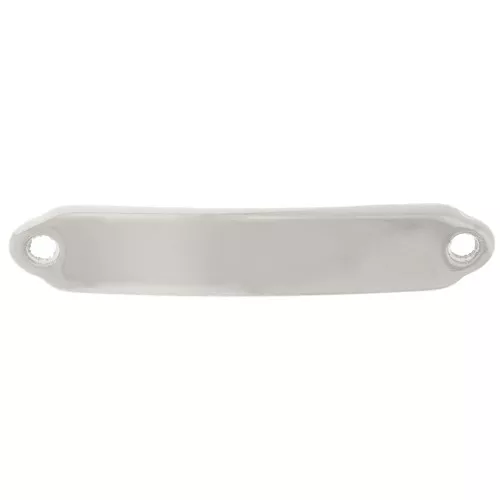 Inserto de barra curvada 36x7 mm para grabar - Plateado antiguo x1