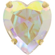 Engaste cristal Aurora A4831 Corazón Antiguo 15.5x14 mm - Dorado - Cristal AB x1|raw }}