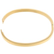 Pulsera jonc 3.75mm - Acero inoxidable 304 Dorado x19cm