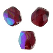 Facetadas 3 mm Garnet AB x50