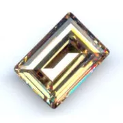Cabuchón PureCrystal 4527 rectangular 14x10 mm Crystal Golden Shad