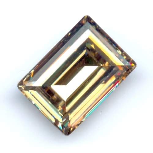 Cabuchón PureCrystal 4527 rectangular 14x10 mm Crystal Golden Shad