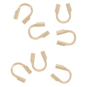 Protectores de cable 0,46 mm - Gold filled x100