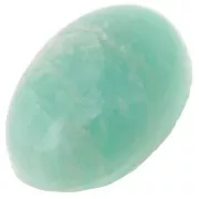 Cabujón ovalado de piedra preciosa 14x10 mm - Amazonite x1