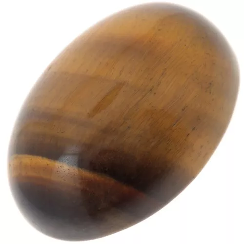 Cabujón ovalado 14x10 mm - Ojo de tigre x1