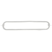 Rectángulo redondeado divisor 29x6 mm - Plata 925 x1|raw }}