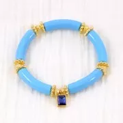 Cuentas redondas aplanadas 6 mm motivo flor - Dorado x5