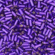 Corneta Miyuki 3 mm BGL1-1427 - Silver Lined Dyed Dark Violet x10g