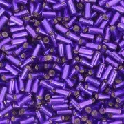 Corneta Miyuki 3 mm BGL1-1427 - Silver Lined Dyed Dark Violet x10g