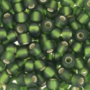 Rocalla Miyuki 6/0 26F - Silver Lined Olive Mat x8g