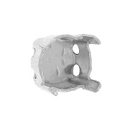 Cierre de garra para cabujón de 6 mm PureCrystal 1028 - 1088 - 1122 - Rodio