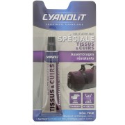 Cyanolit Glue - Pegamento acrílico para tejidos y pieles - Transparente x30ml