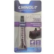 Cyanolit Glue - Pegamento acrílico para tejidos y pieles - Transparente x30ml