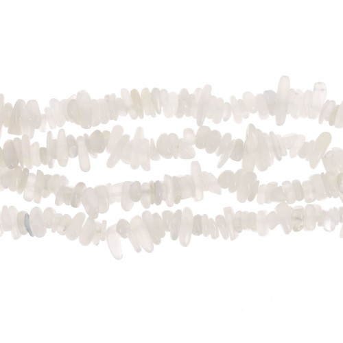 Chips 5 - 8 mm cuentas de piedras preciosas - Moonstone x80cm