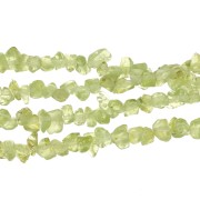 Chips de piedras preciosas 3 - 5 mm - Peridoto x78cm|raw }}