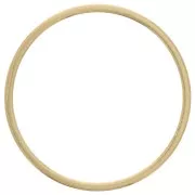 Anillas redondas de 20 mm para montar y tejido - latón bruto x50