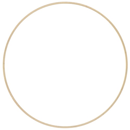 Anillas redondas de 60 mm para montar y tejido - Latón bruto x15