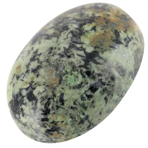 Cabujón ovalado 14x10 mm - Turquesa africana - Jaspe x1